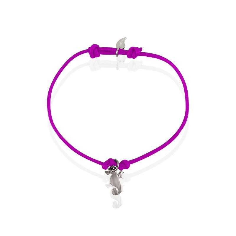 Bracelet hippocampe argent enfant