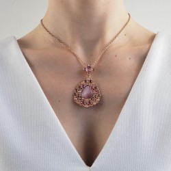 Drop Stone ketting vrouw