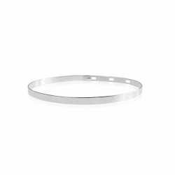 Bracelet jonc personnalisable argent pour enfant