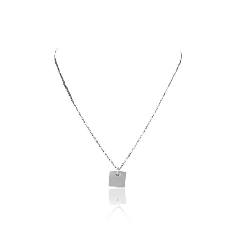 Collier nacre blanche femme