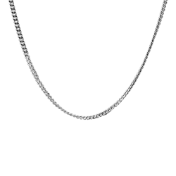 Zoom Chain mesh gourmette zilver voor dames