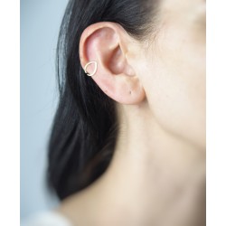 Water drop cartilage earring
