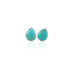 Turquoise water drop earrings
